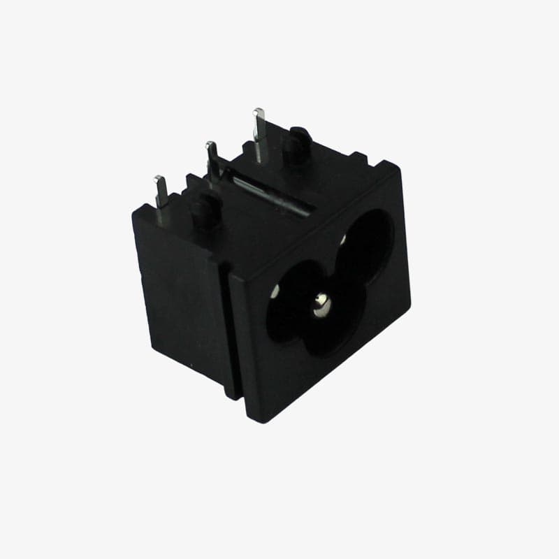 3 Pin Male Panel Mount Socket 18*23mm - View 1