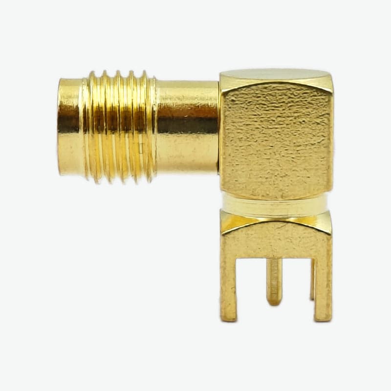 SMA Connector Female (Right Angle) - View 2