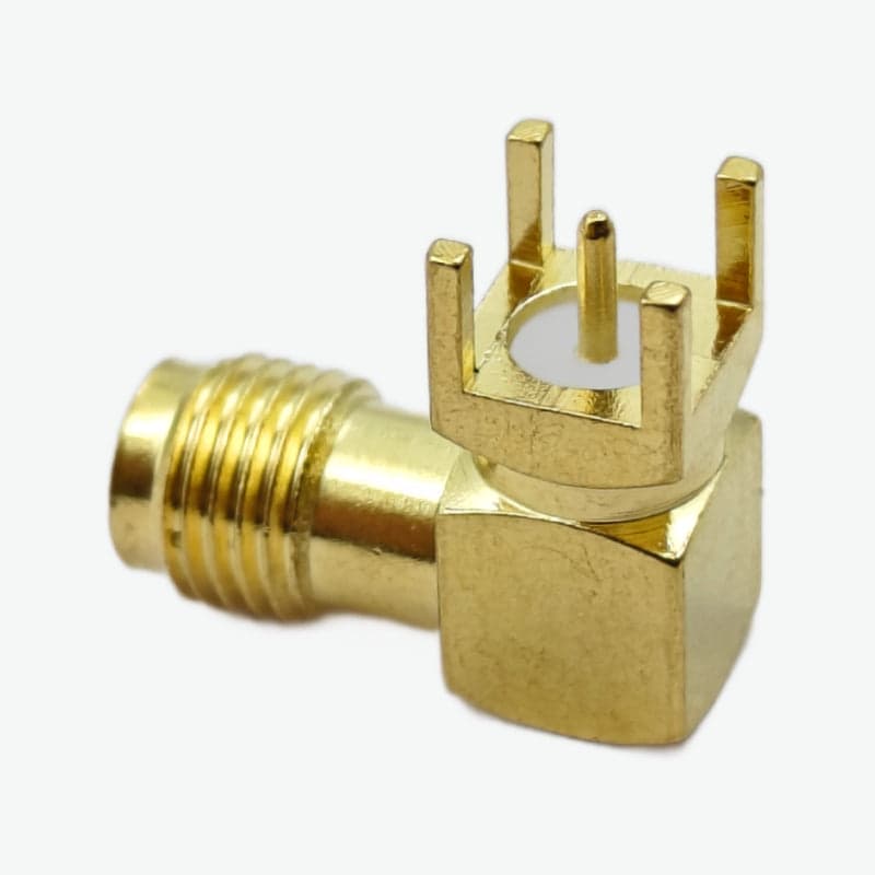 SMA Connector Female (Right Angle) - View 3