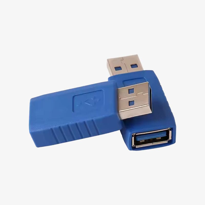 High Speed USB 3.0 Switching Head Male-Female Compatible with 2.0 - View 2