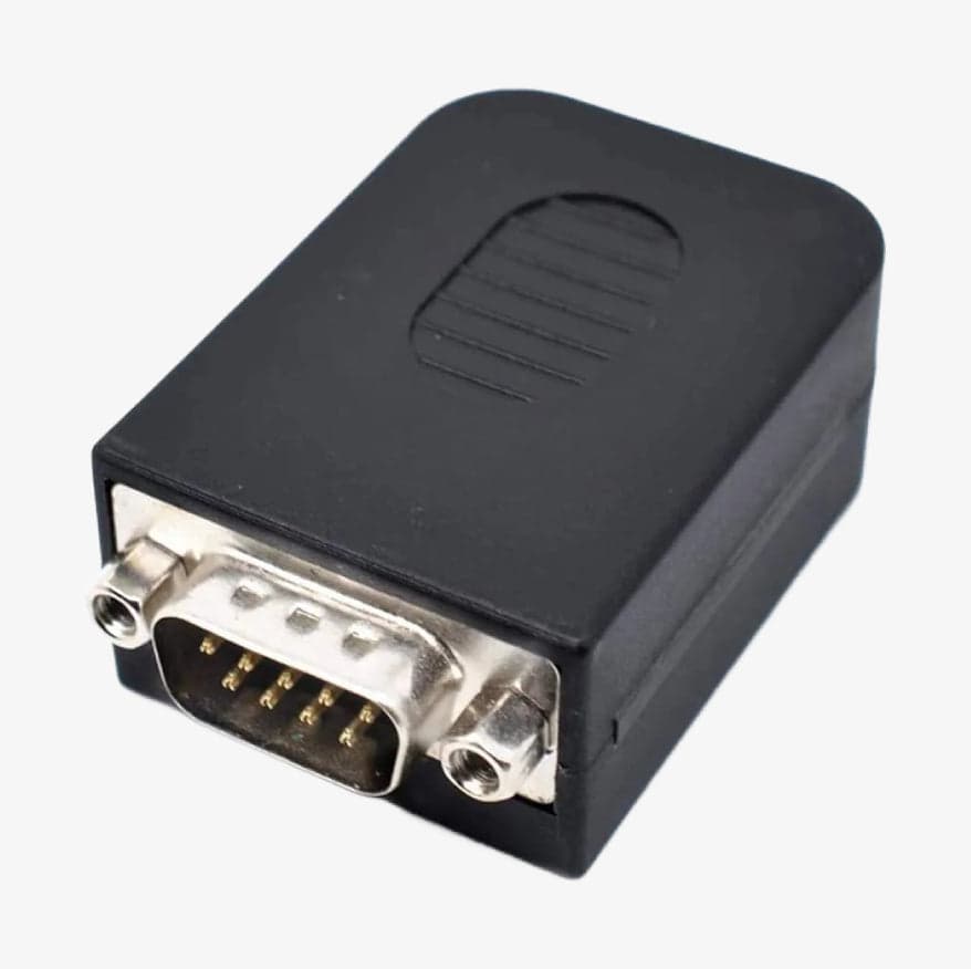 DB9 Male Screw Terminal to RS232 RS485 Conversion Board with Shell and Nut - View 2