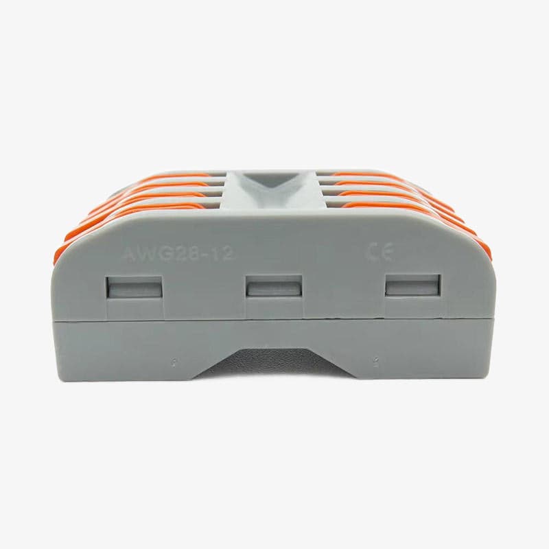 PCT-224 (SPL-4) Quick Connection Terminal 4 Pole Wire Connector with Spring Lock Lever - 450V, 32A - View 3