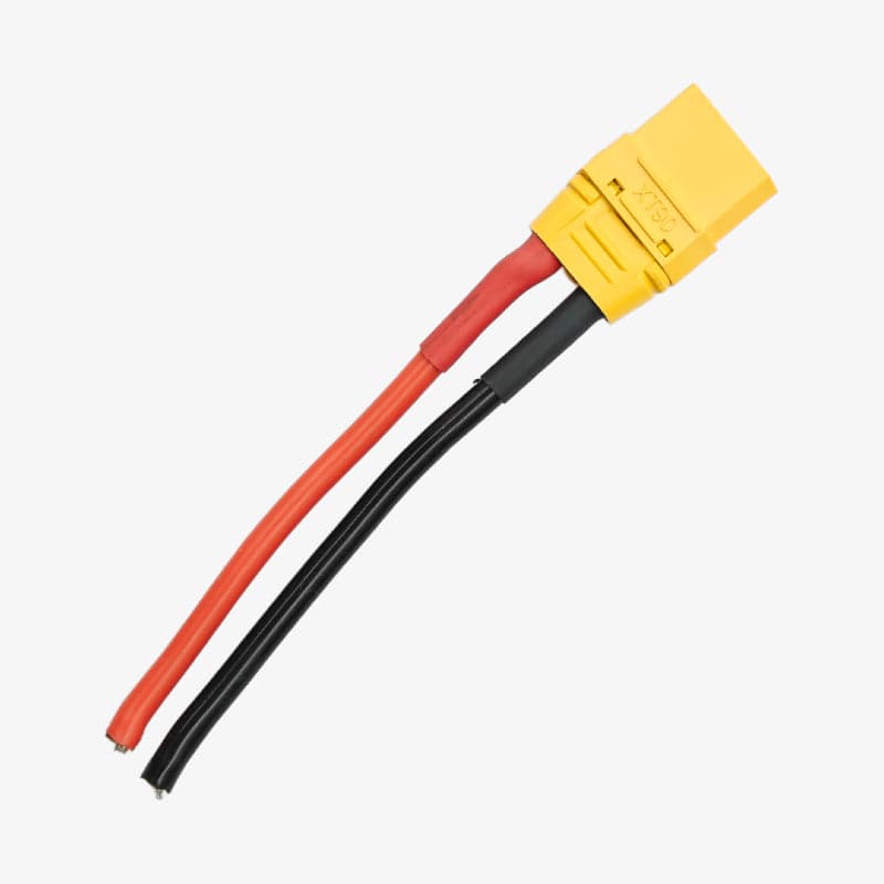 XT90 Male Connector with 12AWG Silicone Wire - View 1