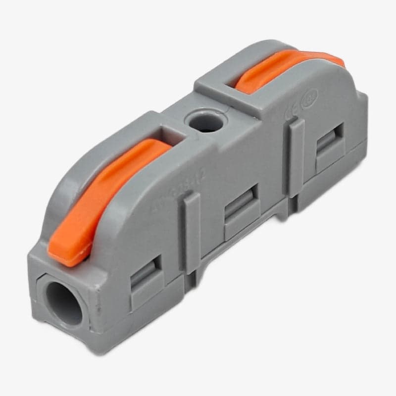 LT-211 (SPL-1) 0.08–2.5mm Single Pole Wire Connector Terminal Block with Spring Lock Lever for Cable Connection - View 2