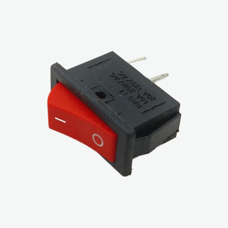 2 Pin SPST ON-OFF Rocker Switch - 16A 250V - View 3