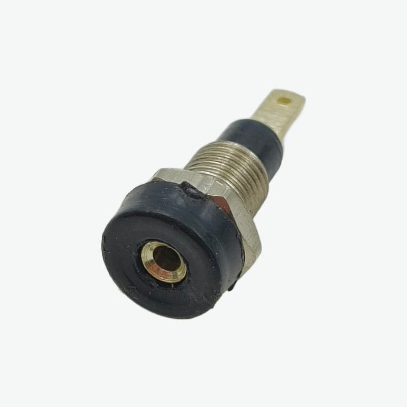 2mm Banana Plug Female High-Quality Terminal Connector (Red & Black Pair) - View 2