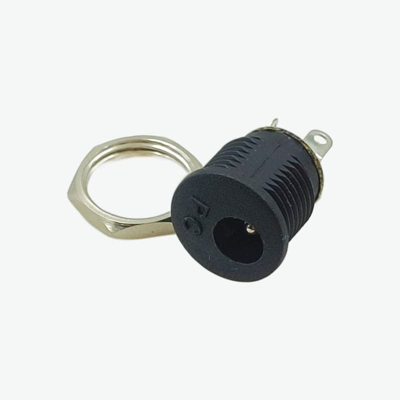 DC Female Jack Panel Mount Connector - 50V DC - View 1