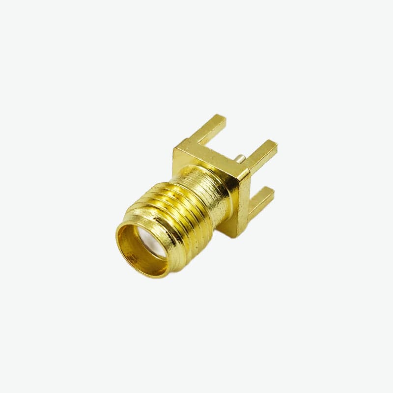 RF 6GHz Female SMA-K Q4 DIP Connector for Antenna - View 1