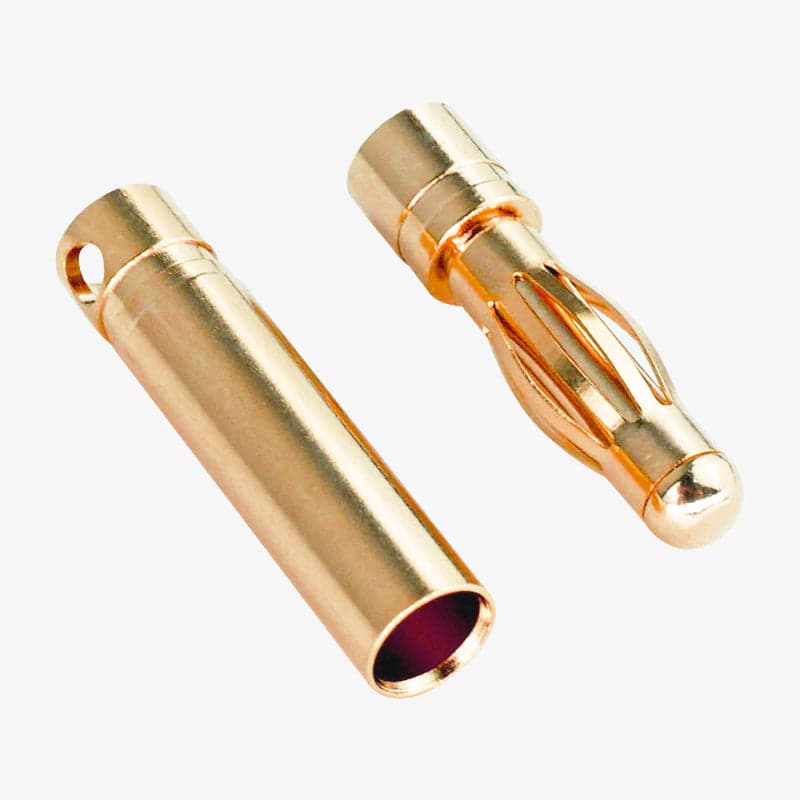 3.5mm Bullet Connector - Male and Female Pair - View 2
