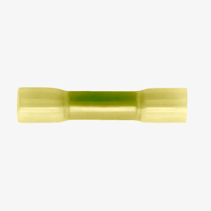 BHT-5.5 Heat Shrink Butt Splice Connector 6.0-10.0 sqmm (12-10 AWG) - Yellow - View 2