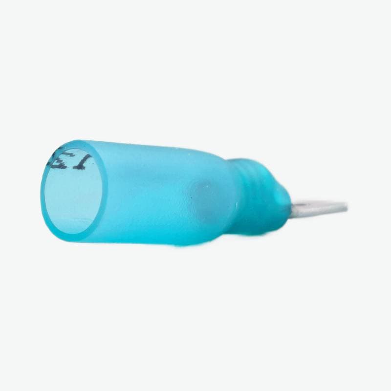 HRV2-8 Ring Crimp Terminal Wire Connector 1.5-2.5 sqmm (16-14 AWG) - Blue - View 3