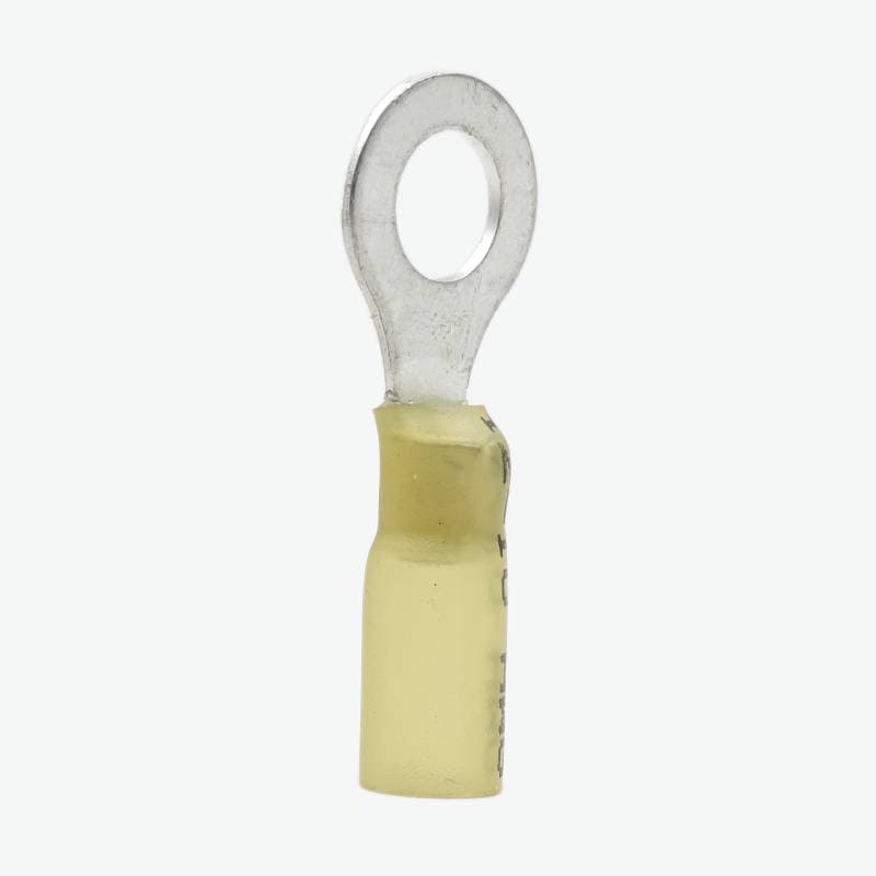 HRV5.5-8 Ring Crimp Terminal Wire Connector 4.0-6.0 sqmm (12-10 AWG) - Yellow - View 2