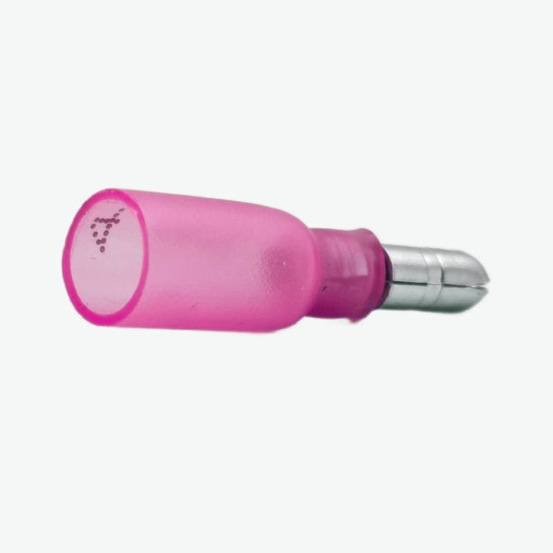 HMPD1.25-156 Bullet Male Insulated Wire Crimp Connector 0.5-1.5 sqmm (22-16 AWG) - Pink - View 3