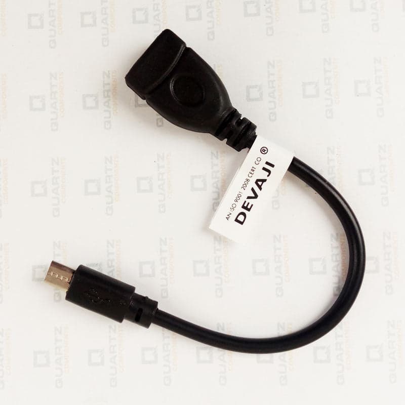 Micro USB Male to USB-A Female Adapter for Raspberry Pi - View 3