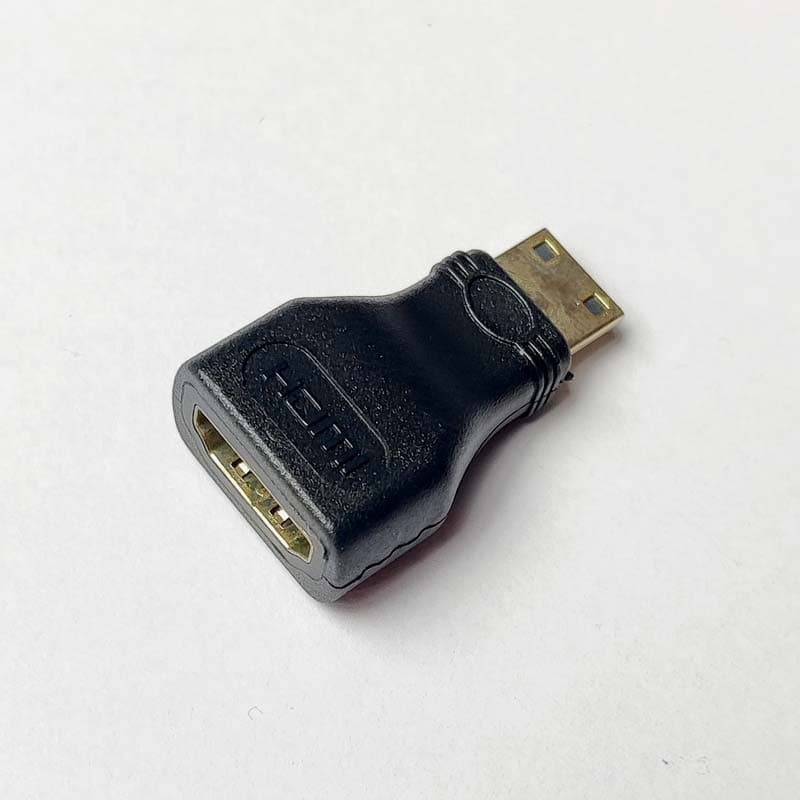 Mini HDMI Male to HDMI Female Adaptor - View 2