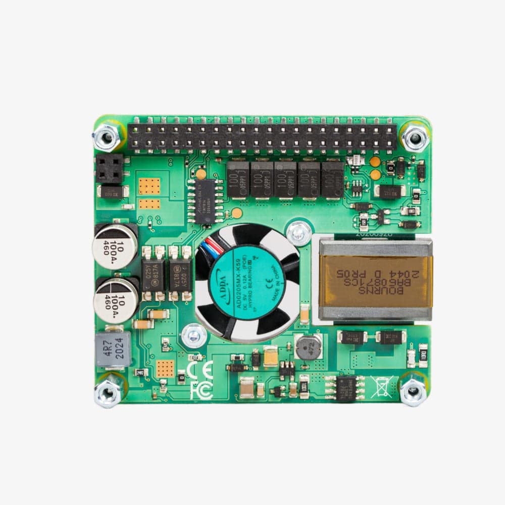 Raspberry Pi PoE+ HAT for 3B and Pi 4 - View 3