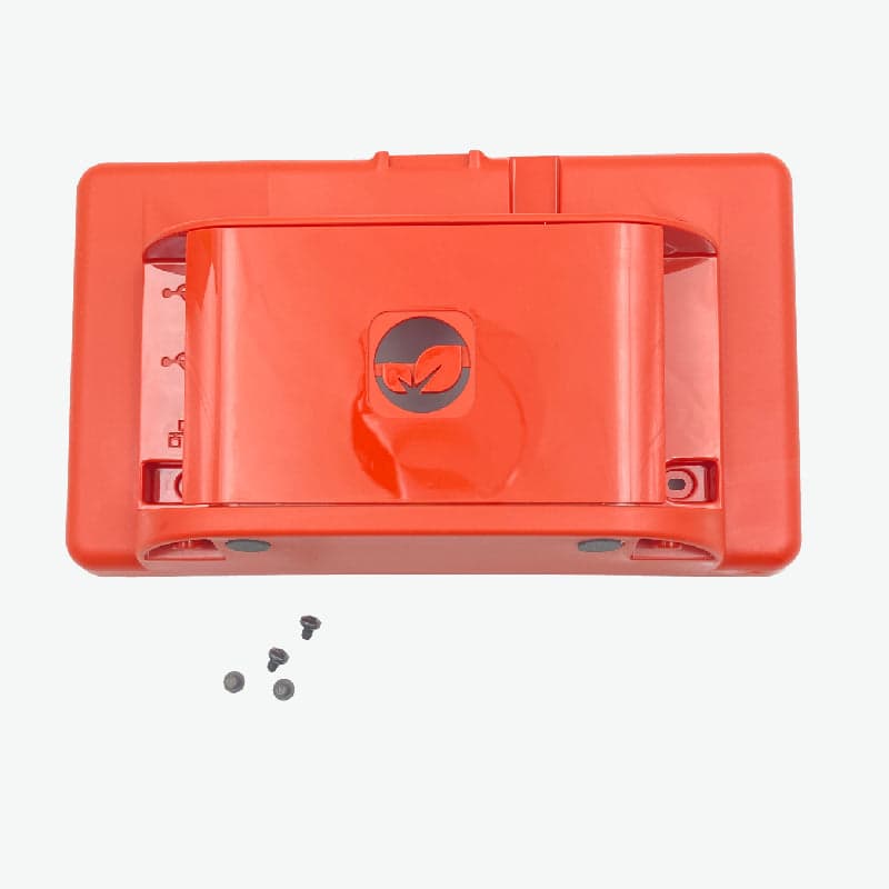 Raspberry Pi 4 Model B 7 inch Touchscreen Display Case - ABS Red - View 2