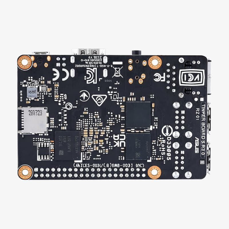ASUS Tinker Board R2.0 with Quad-Core RK3288-CG.W Processor, 2GB DDR3 with Integrated Graphics - View 3