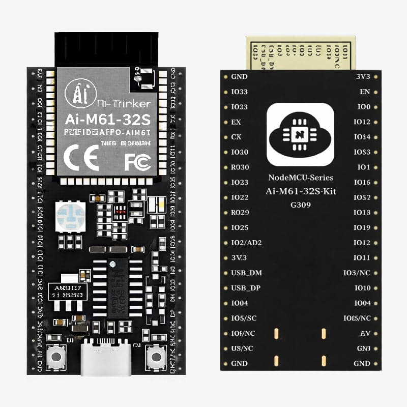 Ai Thinker (Ai-M61-32S-Kit) WiFi 6+ Bluetooth Combo Module Chip Development Board - View 3