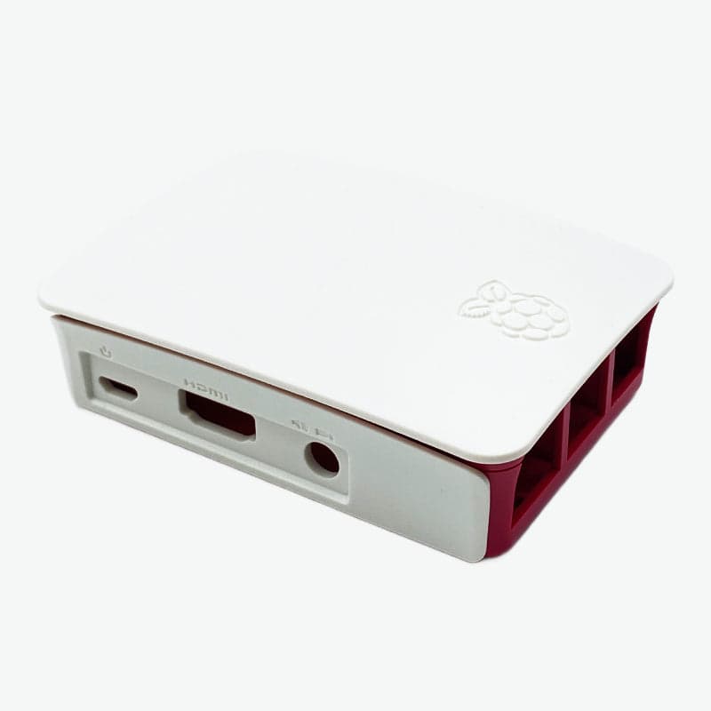 Protective ABS Case for Raspberry Pi 3 - Red/White - View 1