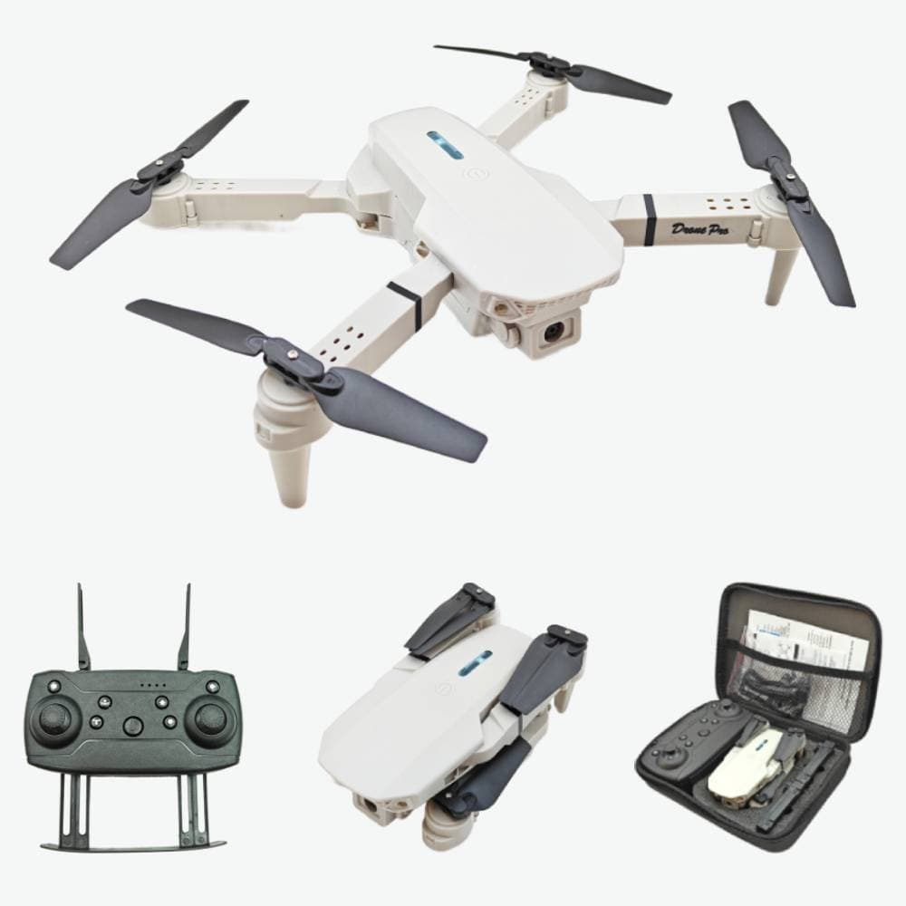 E88 Foldable 4K Mini Drone RC Quadrocopter with WIFI FPV Wide Angle HD Dual Camera - View 1