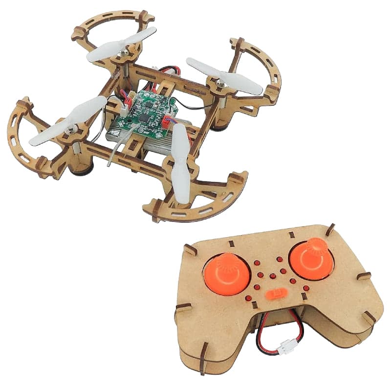 XYQ 2 DIY Drone Quadcopter Wooden Assembly Kit - View 1
