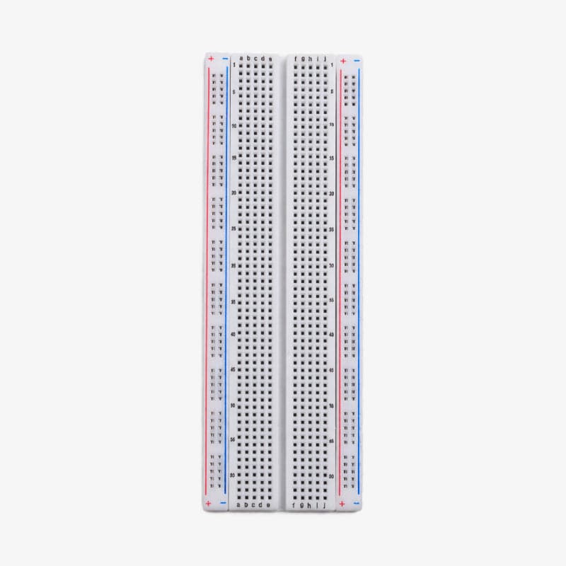 MB102 Colored Breadboard 830 Points with Jumper Wires - Male to Male and Male to Female (Set of 80) - View 2