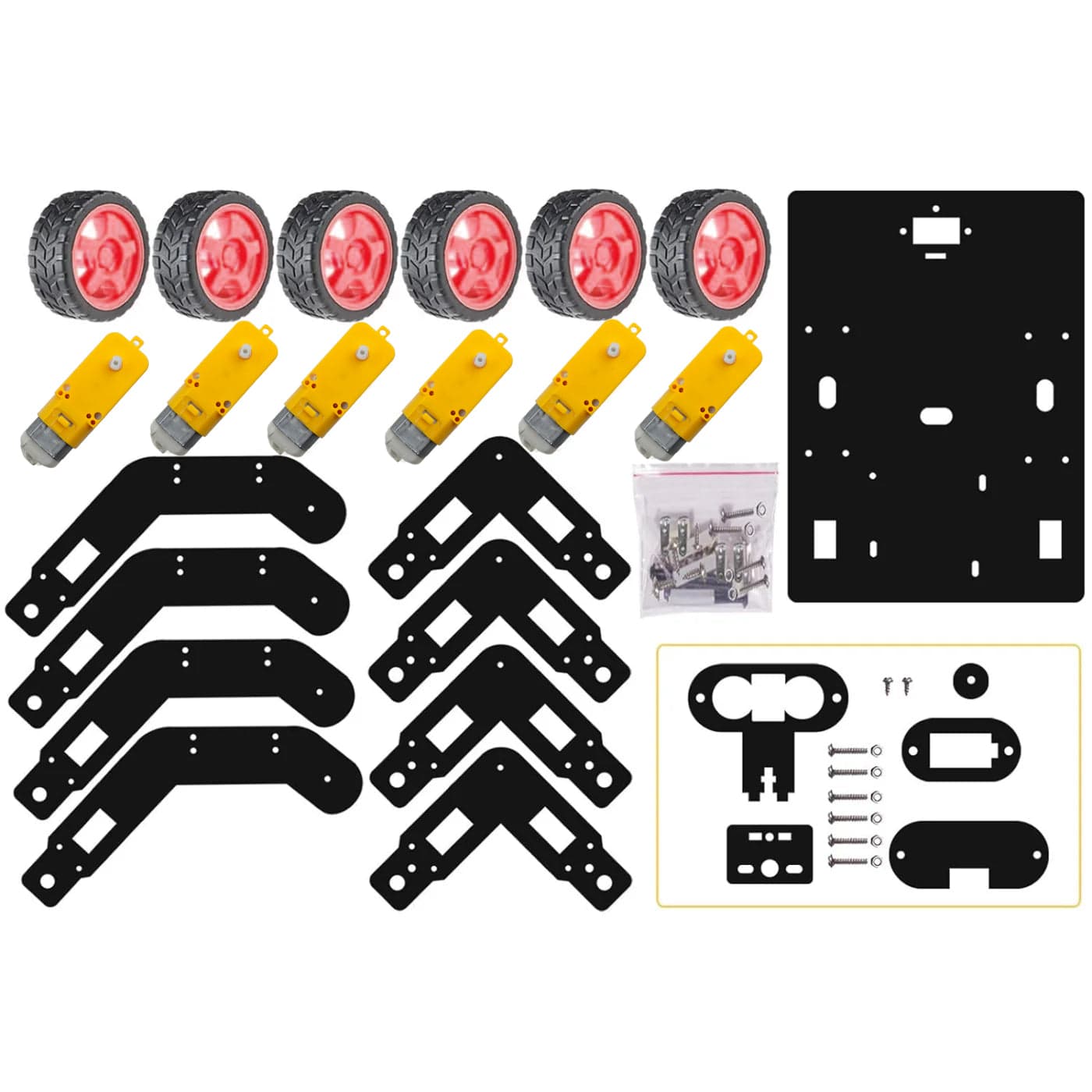 6WD All Terrain Explorer Rover Robotics Chassis Kit - View 3