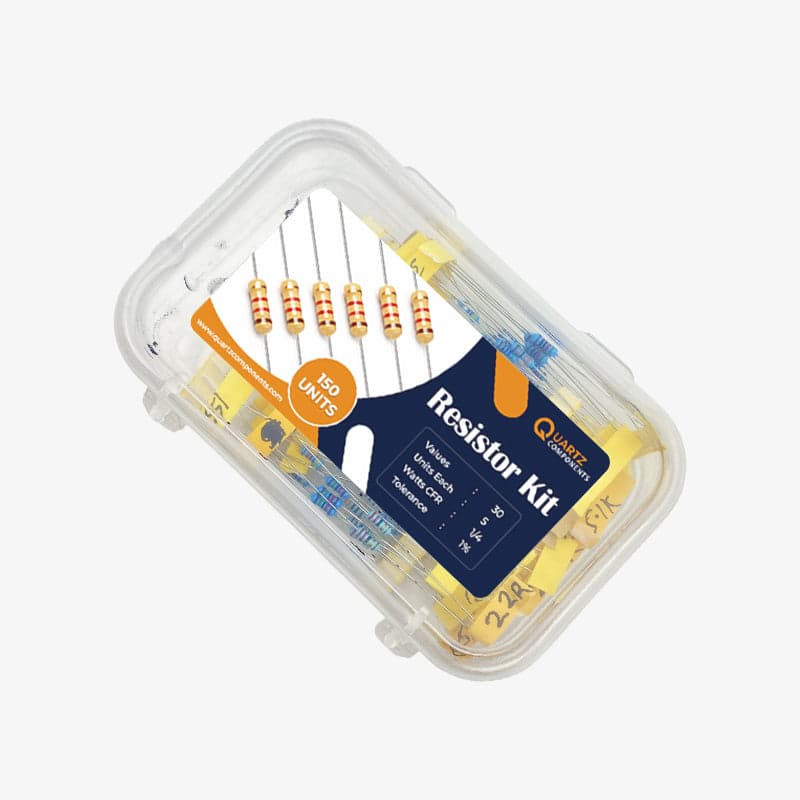 30 Sets DIP Resistor Kit from 1 Ohm to 1M Ohm 1/4 Watt with 1% Tolerance - 150Pcs - View 1