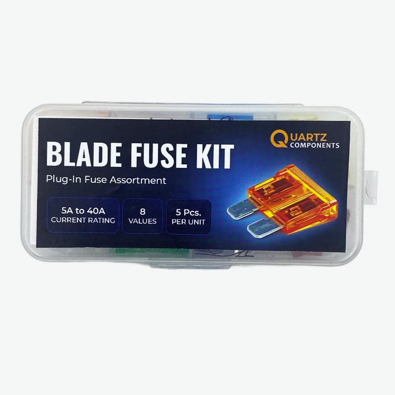 8 Values Automotive Blade Fuse Kit from 5A to 40A - 40Pcs - View 3