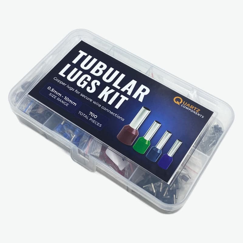 8 Types Insulated Terminal Ferrule Tubular Lugs Kit from 0.5mm to 10mm - 700Pcs - View 1