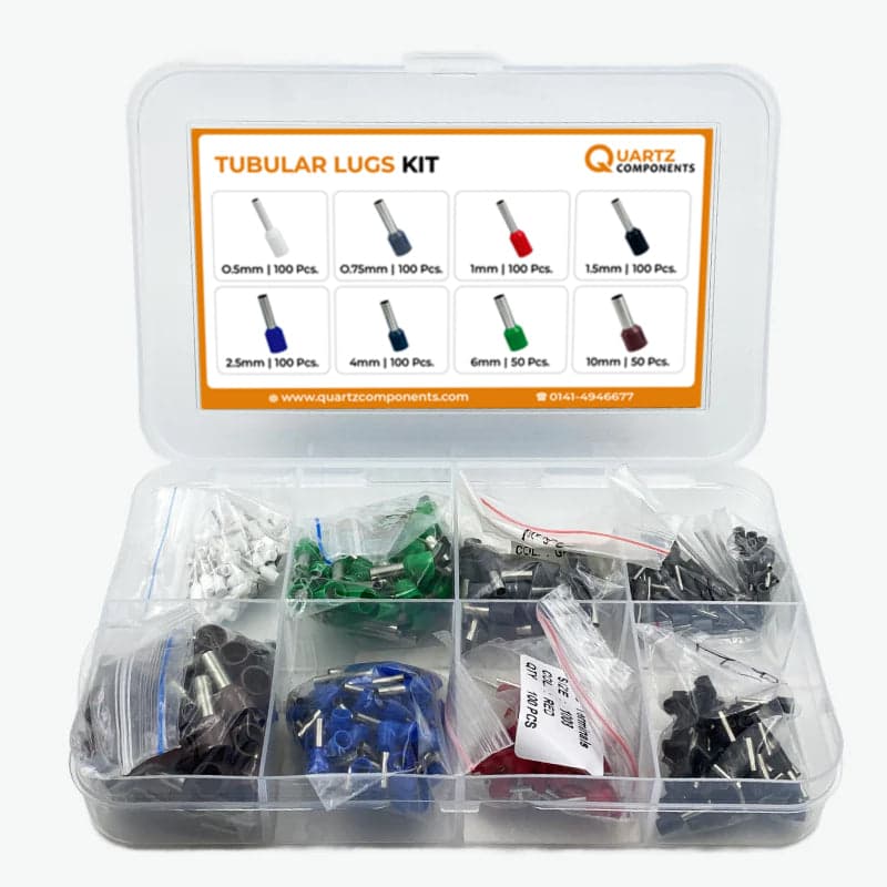 8 Types Insulated Terminal Ferrule Tubular Lugs Kit from 0.5mm to 10mm - 700Pcs - View 3