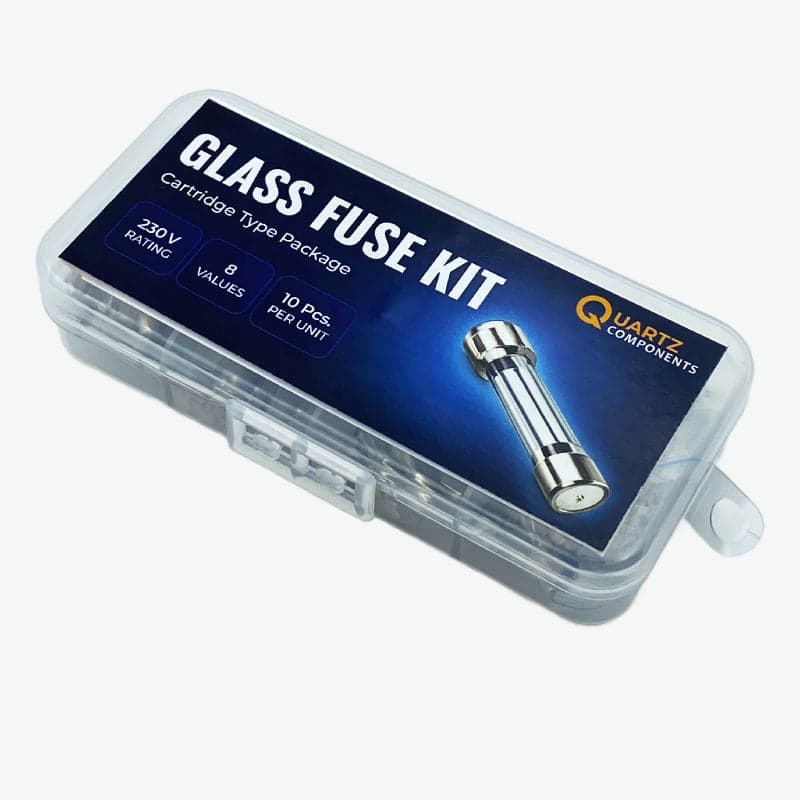 8 Values Glass Fuse Kit from 0.5A to 30A - 80Pcs - View 1