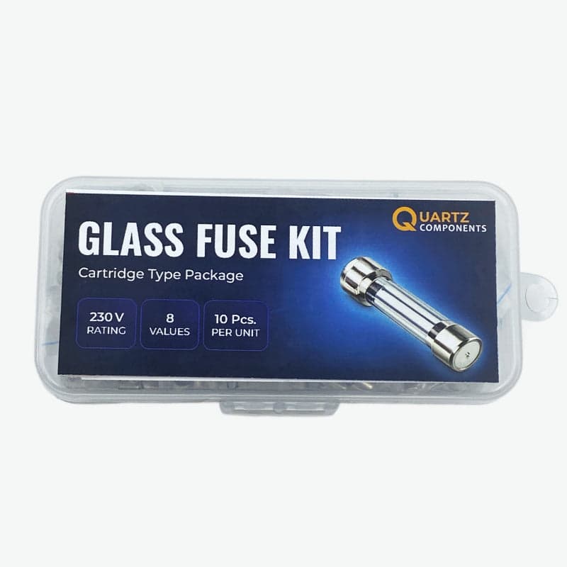 8 Values Glass Fuse Kit from 0.5A to 30A - 80Pcs - View 2