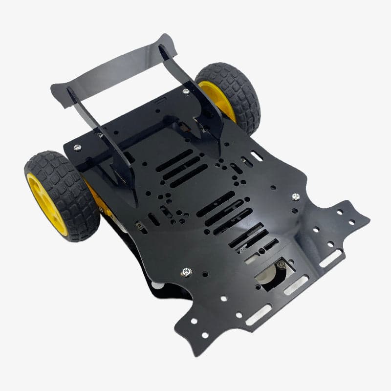 2 Wheel DIY Robot Car Chassis STEM Kit for Line Follower & Robotic Projects - View 1
