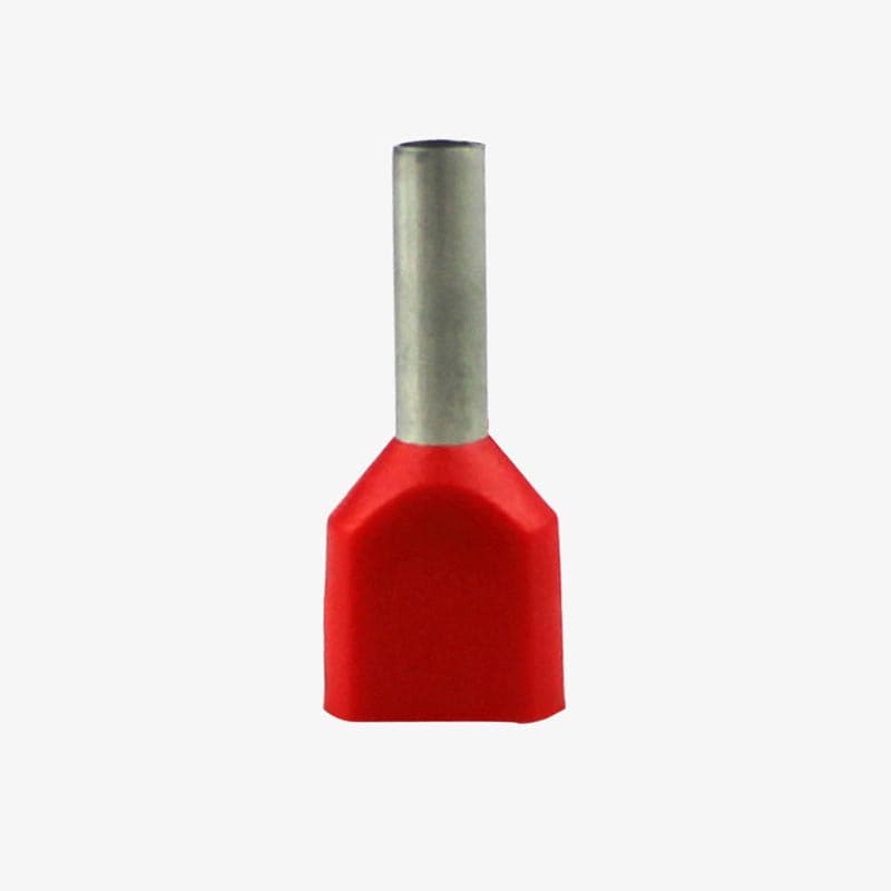 1 sqmm Twin Insulated Terminal Ferrule End Lug (Pack of 5) Crimp Wire Lugs/End Sealing Lugs/Crimp Connectors/Tubular Lugs - View 2