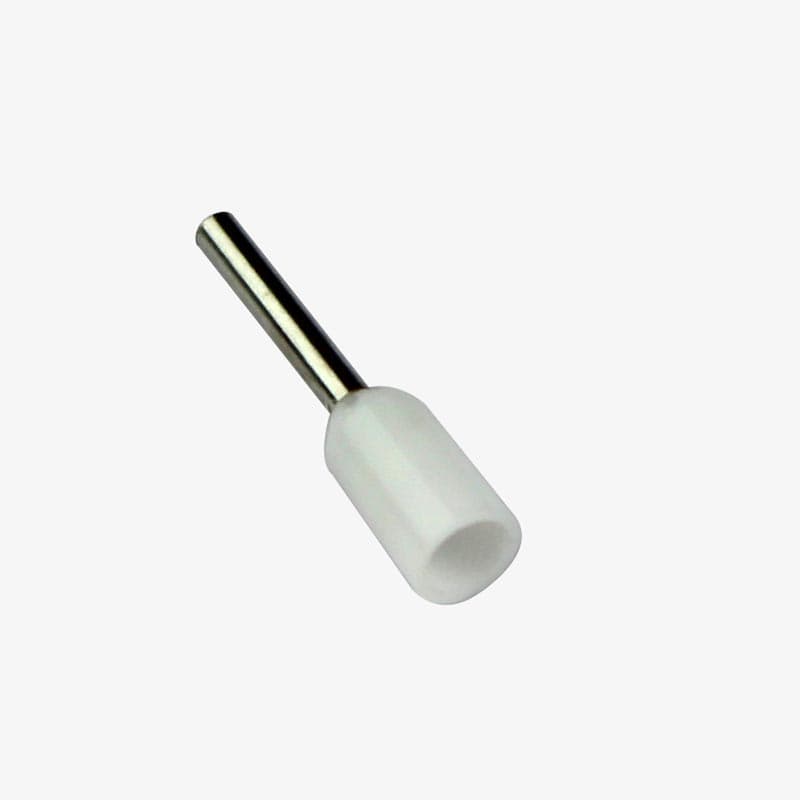 0.5 sqmm Insulated Terminal Ferrule End Lug (Pack of 10) Crimp Wire Lugs/End Sealing Lugs/Crimp Connectors/Tubular Lugs - View 3