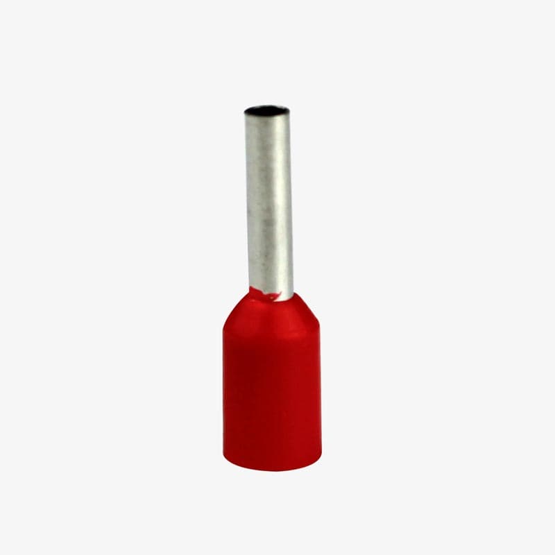 1 sqmm Insulated Terminal Ferrule End Lug (Pack of 10) Crimp Wire Lugs/End Sealing Lugs/Crimp Connectors/Tubular Lugs - View 2