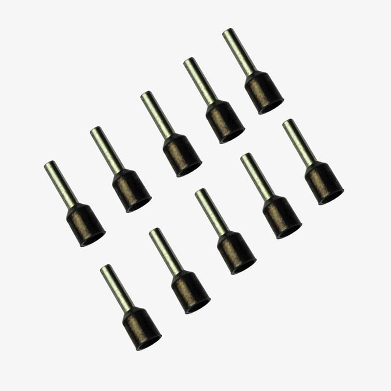 1.5 sqmm Insulated Terminal Ferrule End Lug (Pack of 10) Crimp Wire Lugs/End Sealing Lugs/Crimp Connectors/Tubular Lugs - View 1