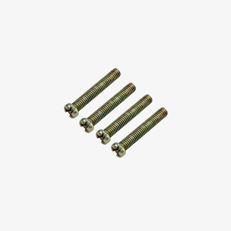M2.5-15mm Bolt (Mounting Screw) - Pack of 4 - View 1