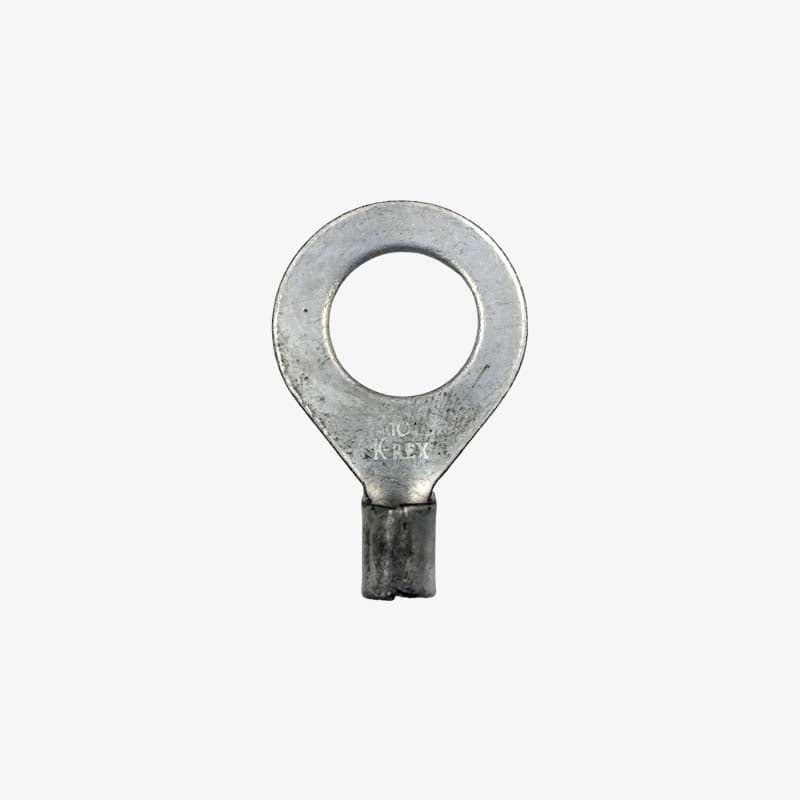 Non-Insulated Ring Terminal / Lugs (10mm/H-12mm) - View 1