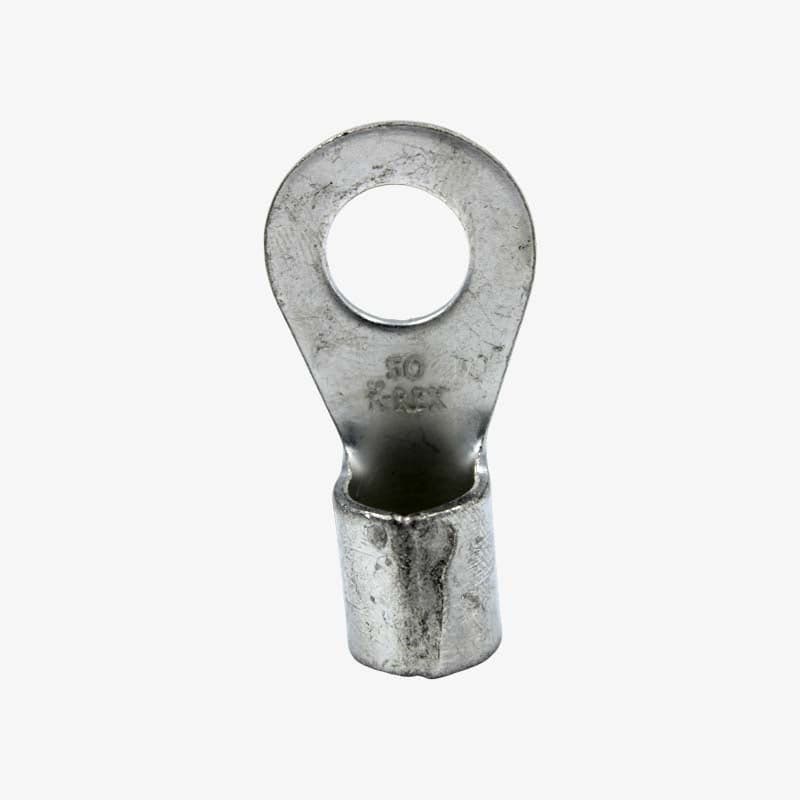 Non-Insulated Ring Terminal / Lugs (50mm/H-12mm) - View 2