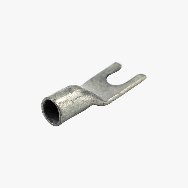 Non-Insulated Y-Spade Fork Terminal / Lugs (25 mm) - View 1