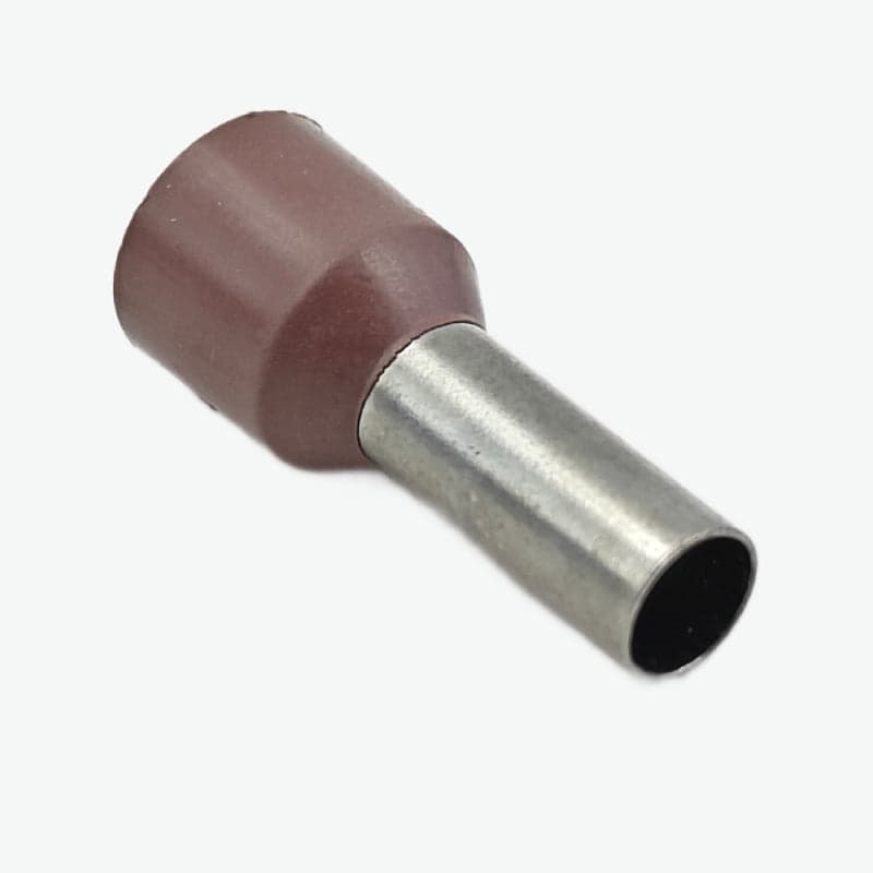 10 sqmm Insulated Terminal Ferrule End Lug (Pack of 5) Crimp Wire Lugs/End Sealing Lugs/Crimp Connectors/Tubular Lugs - View 2