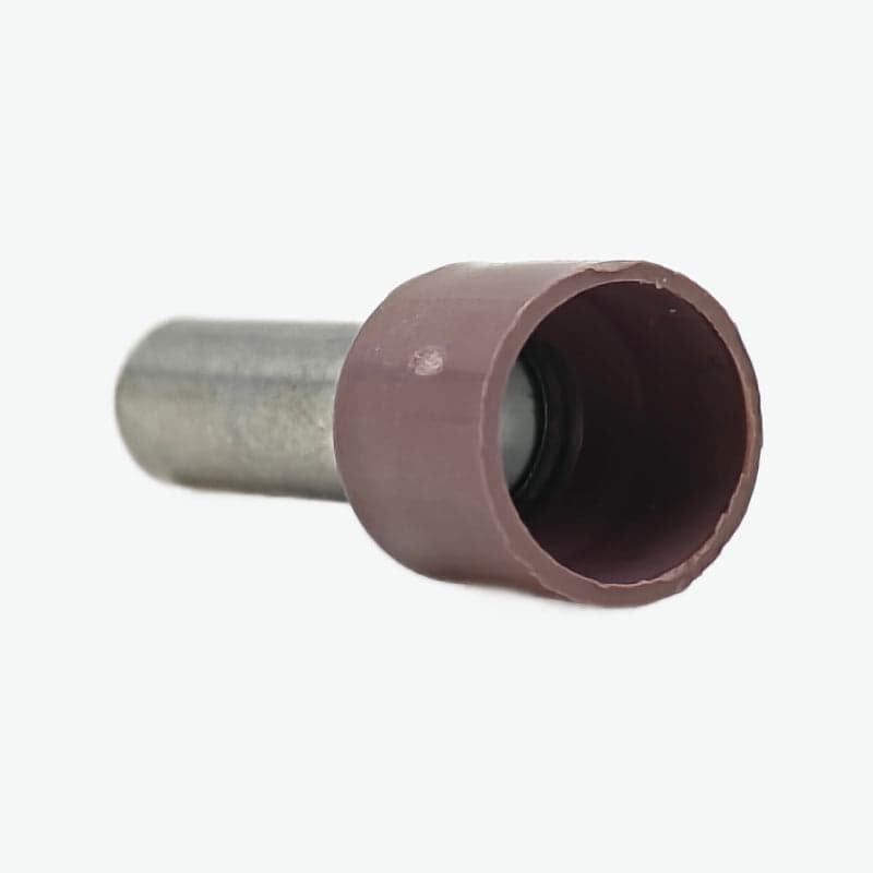 10 sqmm Insulated Terminal Ferrule End Lug (Pack of 5) Crimp Wire Lugs/End Sealing Lugs/Crimp Connectors/Tubular Lugs - View 3