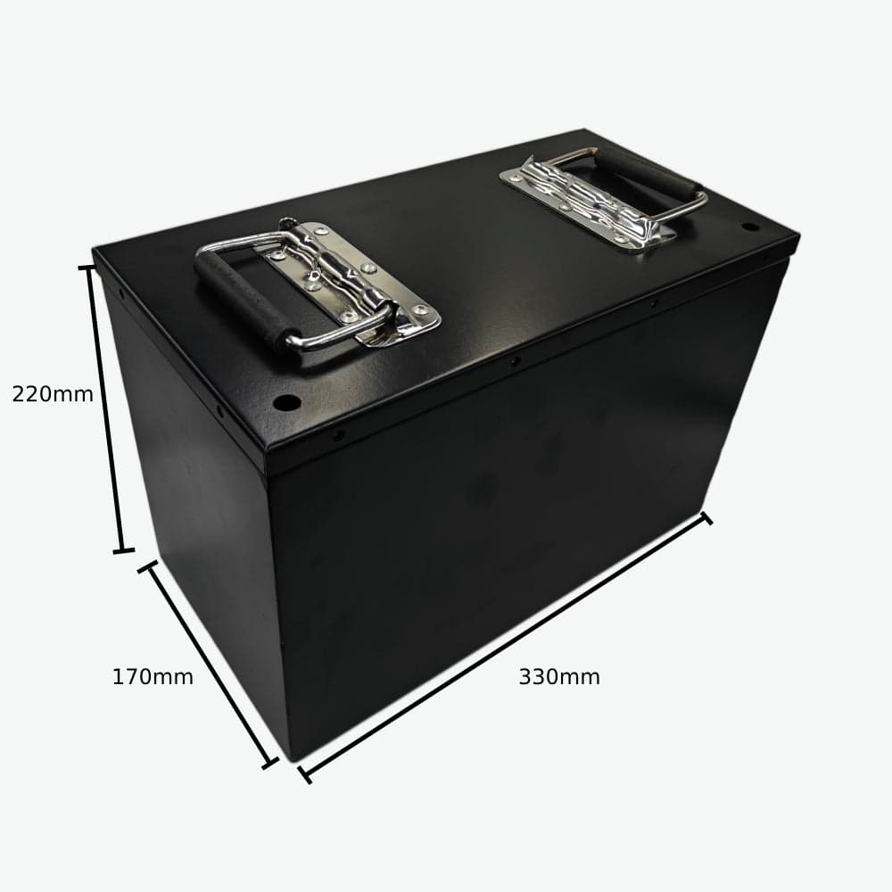 Metal Battery Box For Lithium Battery Pack - (330x172x220mm) - View 3