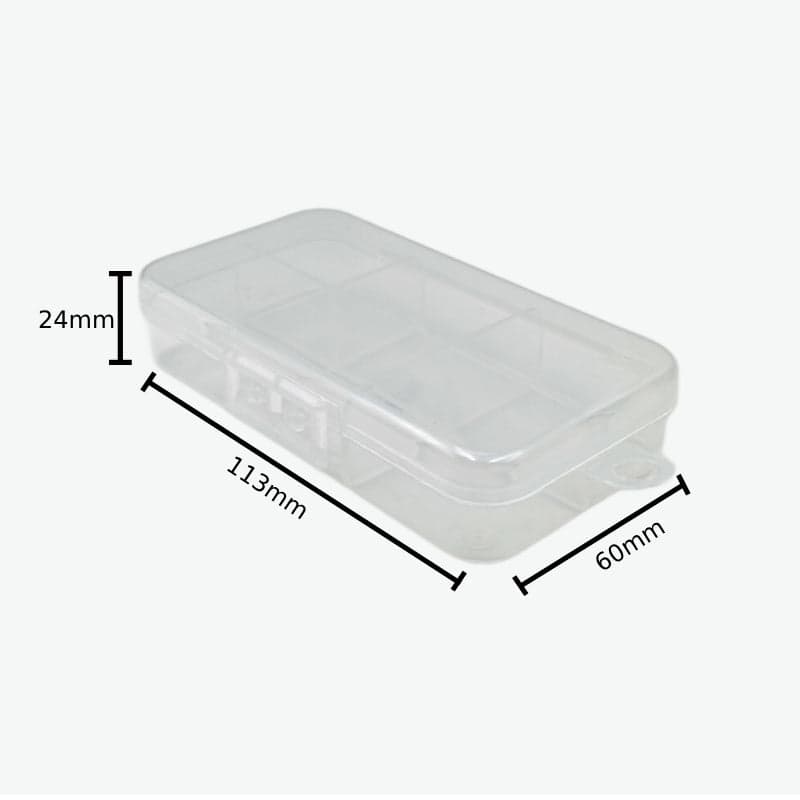 Component Storage Box for Passive Electronic Components (113x60x24 mm) - View 3