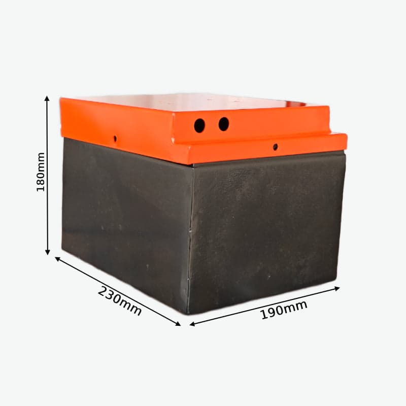 48V Metal Sheet Box For Scooty Battery Pack - (230x190x180mm) - View 2