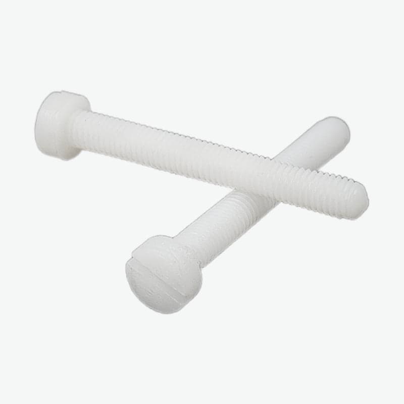 M5 x 30mm Nylon Cheese Head Screw - View 1