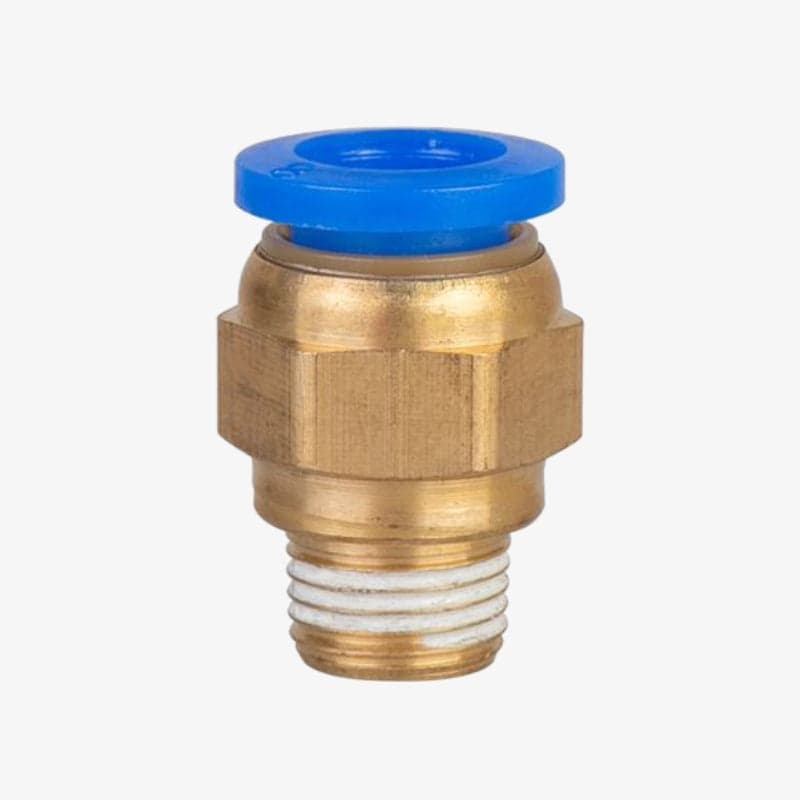 PC4-M10 4mm Pneumatic Coupler Straight Fitting for PTFE Bowden Tube - View 2